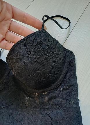 H&amp;m-75c-кружевное корсетное бюстье 4