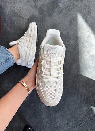 Nike p-6000 beige cream 8