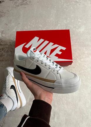 Nike court legacy lift team orange