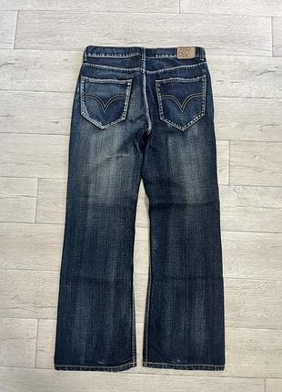 Вінтажні джинси клеш flared jeans smog