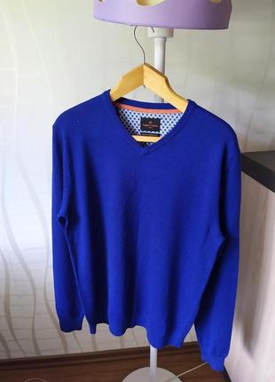 Пуловер джемпер simon carter,100 % merino wool,размер l