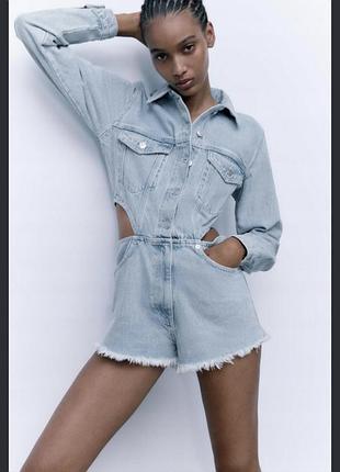 Комбінезон шортами zara 2