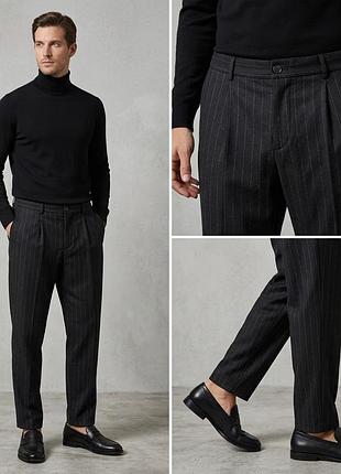 Joop wool blend pants вовняні брюки у смужку