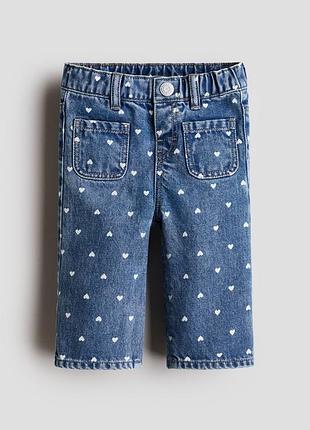 Джинси на дівчинку h&m 104 см сині