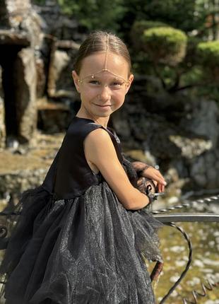 Чорна святкова сукня 3
