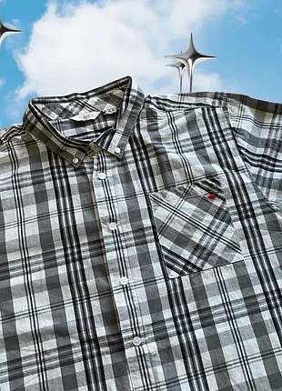 Винтажная рубашка в клетку lee cooper 3xl 2
