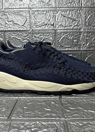 Мужские кроссовки nike air footscape woven dnm sneaker blue hf1759-400