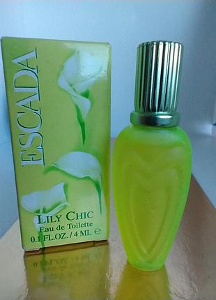 Escada lily chic мініатюра 4 мл оригінал
