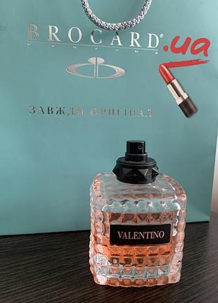 Valentino born in roma donna coral fantasy  оригинал 50 ml половина флакона с 100 мл