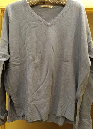 Woolovers (l/xl). кашемировый свитерок, сиреневый