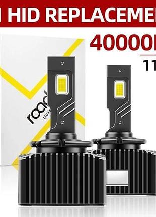Светодиодные led автолампы d1s 6000k с canbus под ксенон
