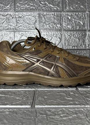 Мужские кроссовки asics jog 100s brown 1203b043-200