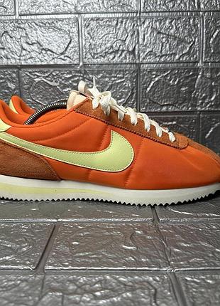 Мужские кроссовки nike cortez txt w orange hj9612-800