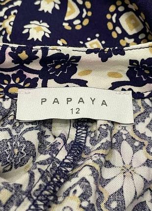 Віскозна міді сукня papaya matalan 7