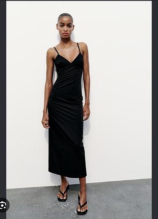 Сукня міді zara s