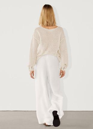 Ажурный джемпер massimo dutti свитер massimo dutti кофта massimo dutti светр 3
