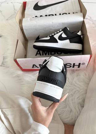 Nike air force 1 low x ambush black white 2