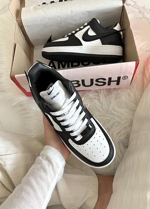 Nike air force 1 low x ambush black white 6