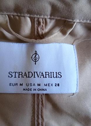 Тренч плащ stadivarius 7