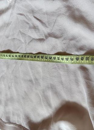 Блуза нюд ffc 100% silk р.40 9