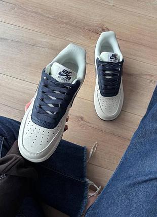 Nike air force 1 low 40th blue white 4