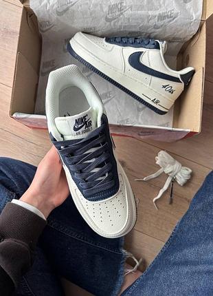Nike air force 1 low 40th blue white 7