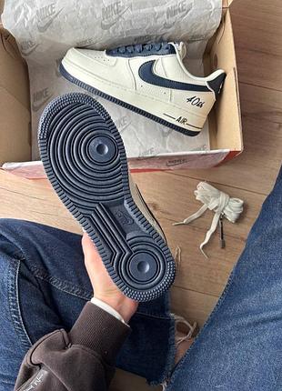 Nike air force 1 low 40th blue white 8