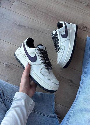 Nike air force 1 low x undefeated beige gradient 5