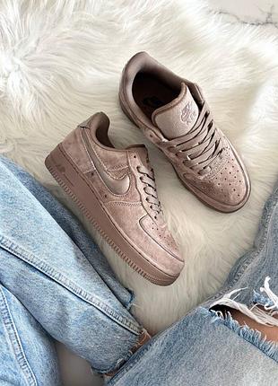 Nike air force 1 low mink brown