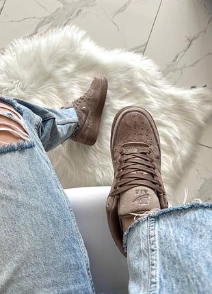 Nike air force 1 low mink brown 10