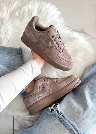 Nike air force 1 low mink brown 9
