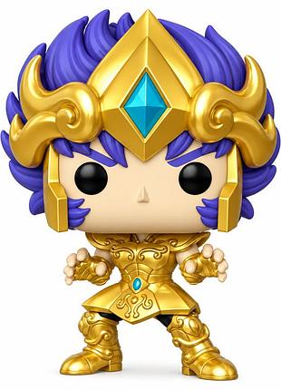 Колекційна фігурка funko pop! animation saint seiya leo ikki №1427, лев іккі