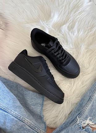 Nike air force 1 low foamposite total black