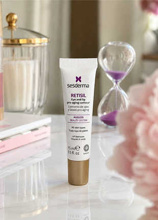Sesderma retisil eye and lip pro-aging contour феррарі в омолодженні з гранактивним ретиноїдом 15 ml