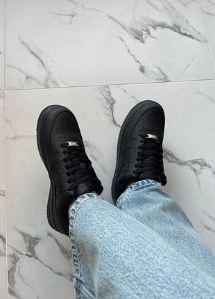 Nike air force 1 low black 8
