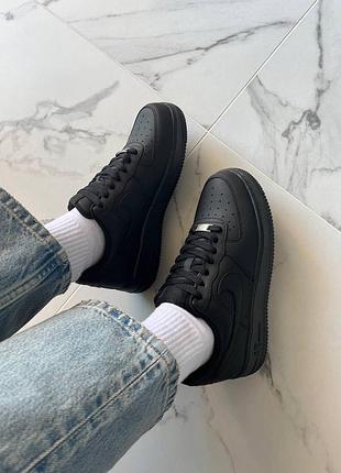 Nike air force 1 low black 9