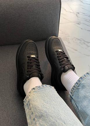 Nike air force 1 low black 5