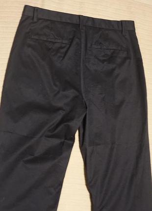 Черные плотные формальные х/б брюки calvin klein сша. 32/32 7