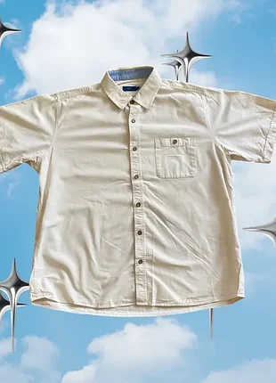 Вінтажна біла сорочка  cotton traders l