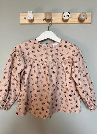 Блуза кофта зара zara 18-24 місяці 4