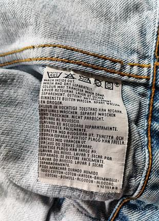 Винтажная джинсовая куртка levis 90-х 4