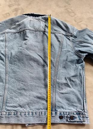 Винтажная джинсовая куртка levis 90-х 8