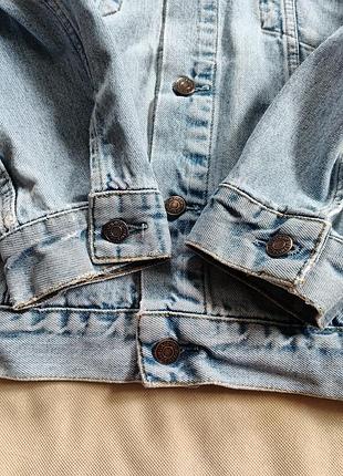Винтажная джинсовая куртка levis 90-х 7