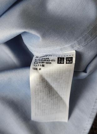 Сорочка бавовна uniqlo 5