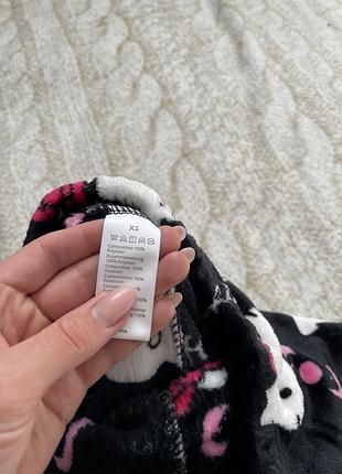 Теплі піжамні штани hello kitty xs/s 3