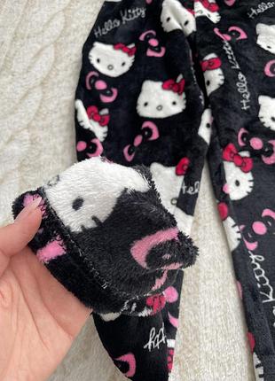 Теплі піжамні штани hello kitty xs/s 4