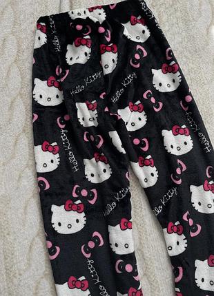 Теплі піжамні штани hello kitty xs/s 8