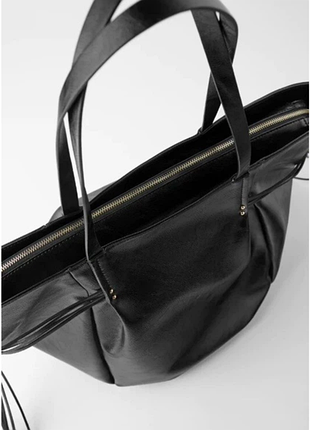 Шоппер от zara влезет а4 4