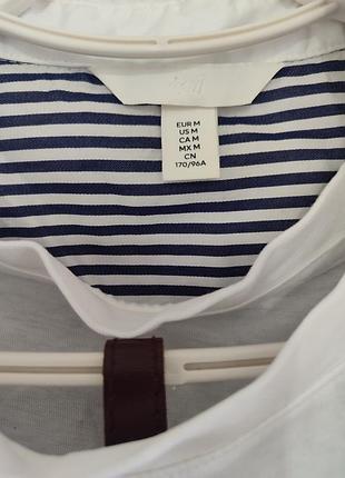 Оверсайз рубашка от h&amp;m,р.м 5