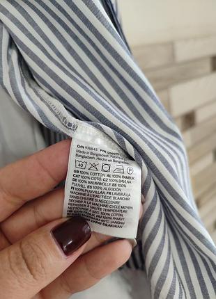 Оверсайз рубашка от h&amp;m,р.м 7